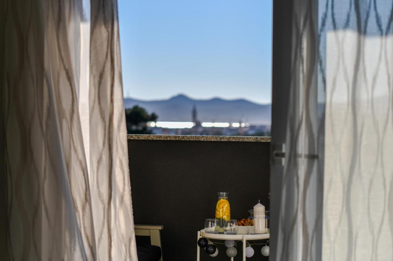 Spacious Apartment Nero With Free Parking Задар Экстерьер фото